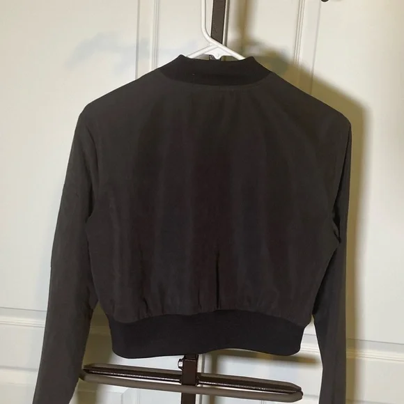 Crop bomber jacket - Picture 2 of 3